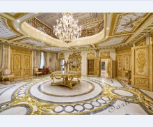 stone medallion waterjet marble tile for floor stone waterjet