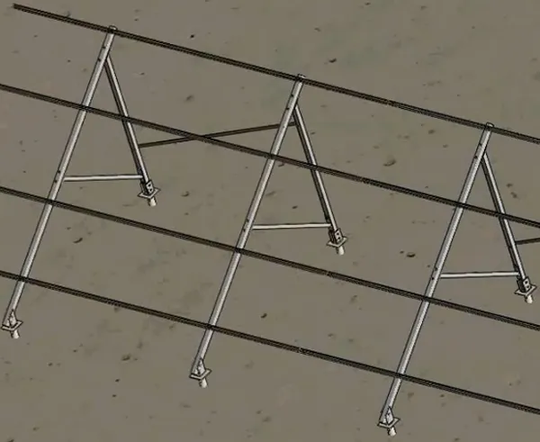 Solar Bracket Solar Panel Mounting Brackets Galvanized Solar Ground Screw Solar Panel Ground Mounting