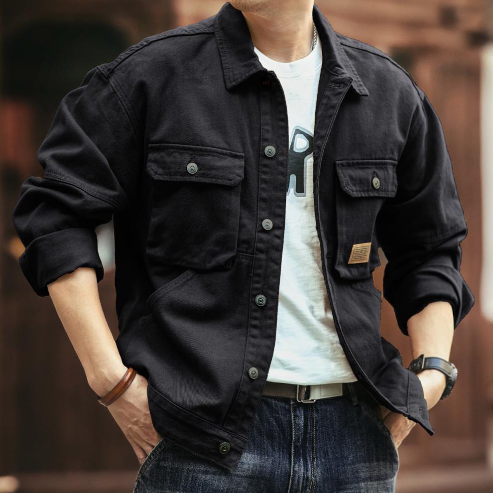 Мужская рабочая одежда Denim Feel, весенняя куртка Denim Feel Men's Workwear Spring Jacket