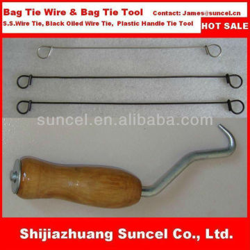 Wooden Handle Tie Tool