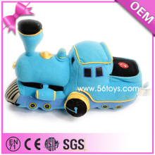 Factory custom all kind of stuffed plush train toy with low price