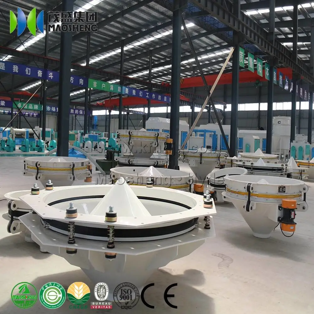 Maosheng Vibration Hopper Bin Bottom Discharger Used for Wheat/Corn/Grain Flour Powder Material Bin Bottom Discharging