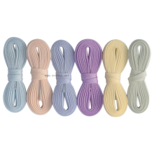 Fashionable Solar Active UV Color-Changing Polyester Shoelaces