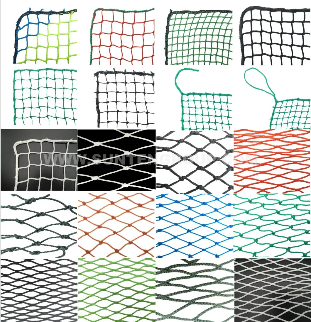 Green/Green Olive HDPE Container Net, Fall Arrest Net, Construction Safety Catch Net, Anti-Falling Net, Harvest Netting Protecting From Fruit Falling