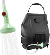 Dandelion Solar Shower Bag: 20L Portable Camping Shower for Outdoor Travel