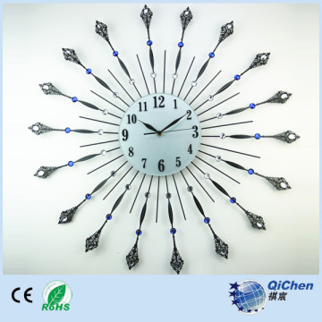 simple design about beautiful wall clock like sun