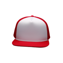 Trendy Mesh Baseball Cap with Flat Bill