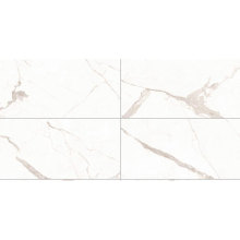 Extra large white marble floor porcelain tiles