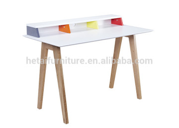 Lastest design modern home furniture oak mdf computer working desk