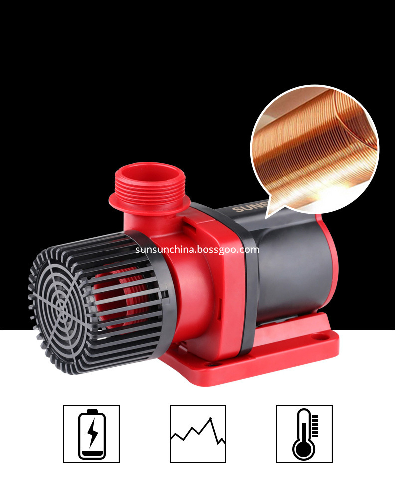 Sunsun China 24 Volt Automatic High Pressure Mining Mining Sumberiable DC Pump