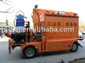 Multifunction sewage sunction pump truck