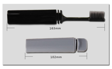 Wholesale Customize Foldable Tooth Brush Travel Toothbrush