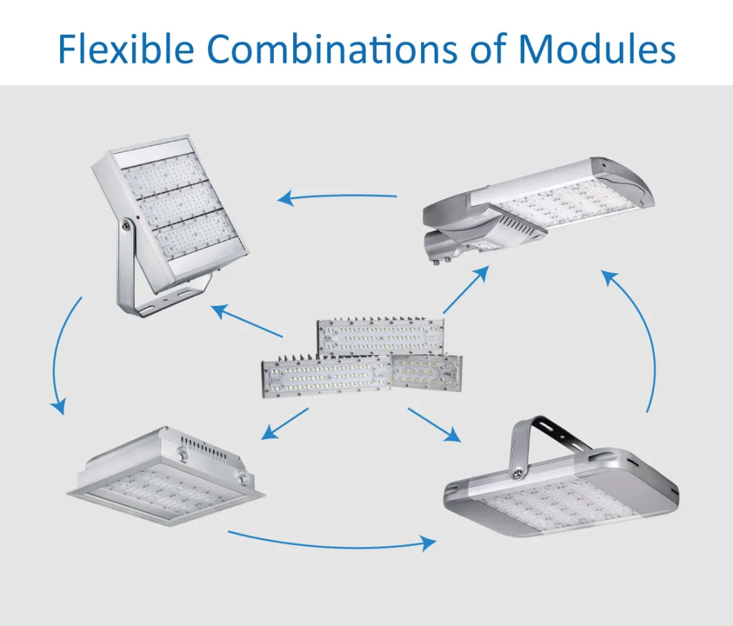 Low Power 40W 50W 60W LED Bay Canopy Warehouse Light