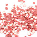 Fancy Cute Red Bacon Shaped Red White Major Polymer Clay 500 g / bag Mini fetta per ornamenti artigianali fatti a mano