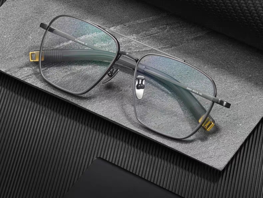 light titanium glasses