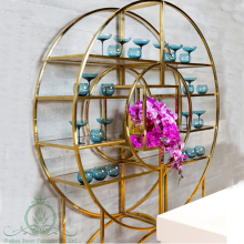 Affordable Customizable Slatwall Wine Display Rack