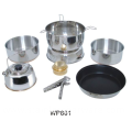 5 People Outdoor Stainless Steel Cookware