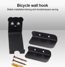 Bicycle Rack Wall Hook Road Mountain Wall-mounted Storage Rack Stands Steel Hook Hanger Rack Storage Buckle Bicycle Accessories