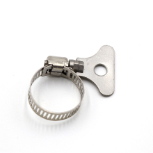 201 stainless steel hose clamp with handle