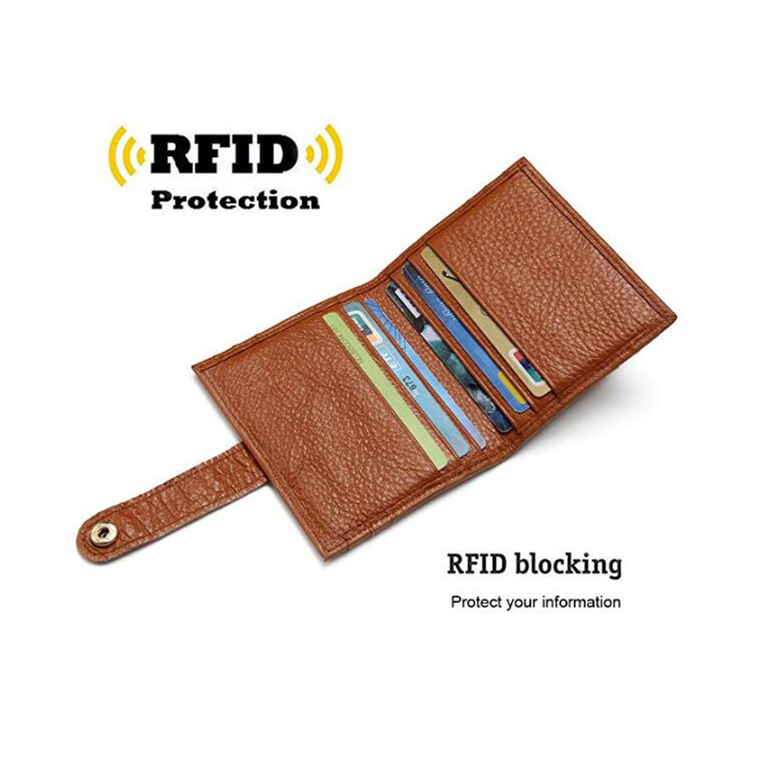 Estuche de cuero para tarjeta de crédito Leather Credit Card Case