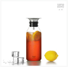 700ml Samadoyo borosilicate glass lemon bottle Guangzhou manufacturer