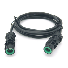 Waterproof HSD LVDS Female to Female Cable Assembly