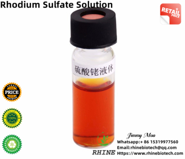 Low Price Rhodium Sulfate Solution Rhodium Plated