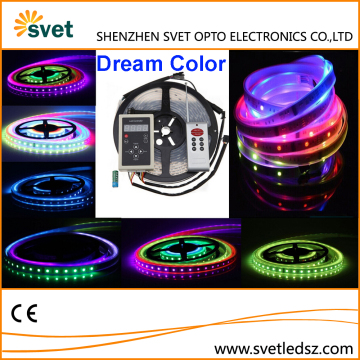 WS2811 WS2812 Pixel IC 5050 SMD Rotating Color Digital Led Strip Tape Light Dream Color