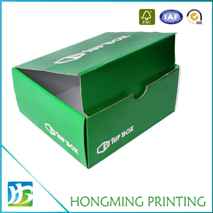 Single Color Printed Corrugated Shoe Box