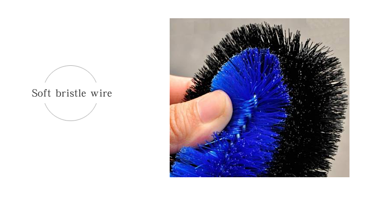 High quality car wheel rim cleaning brush