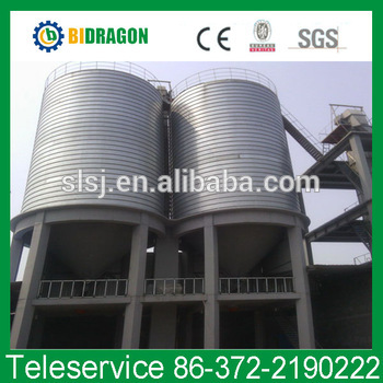 Hopper Bottom Feed Silo Corn Storage