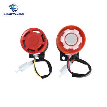 Electric tricycle voice self-test horn