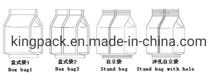 Vertical Automatic Food Zip Pouch French Fries Weigher Bag Packing Machine