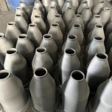 High Temperature Resistant Wear Resistant Sintered Silicon Carbide Ceramic Burner Tubes & Nozzles