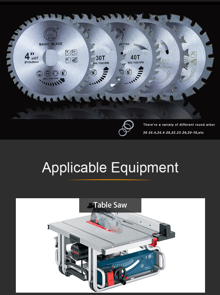 Preferredd alloy TCT saw blade for cutting thin metal Circular Saw Blade For Aluminum