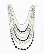 Trendy Choker Necklace with Crystals