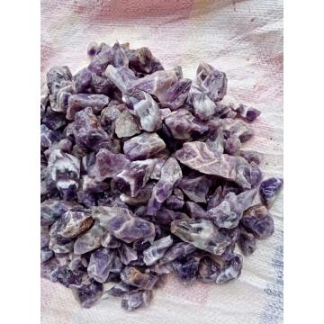 purple color small amethyst block