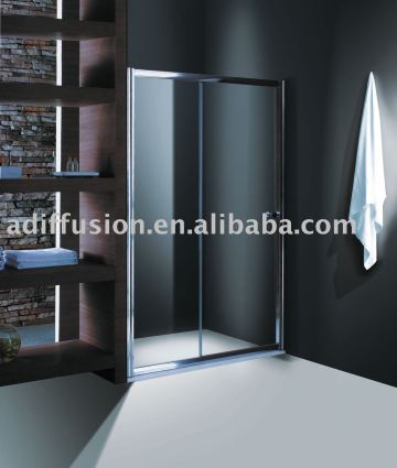 glass shower door frame