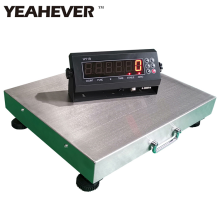 Steel Weighing Scales with LED Display and Multifunction Bench Indicator