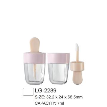 Contêiner de brilho labial em forma de sorvete vazio LG-2289