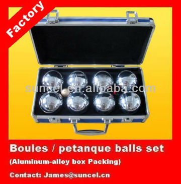 petanque balls set