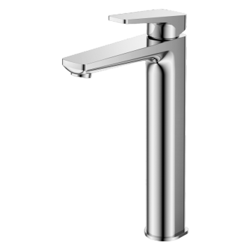 Single lever tall basin mixer