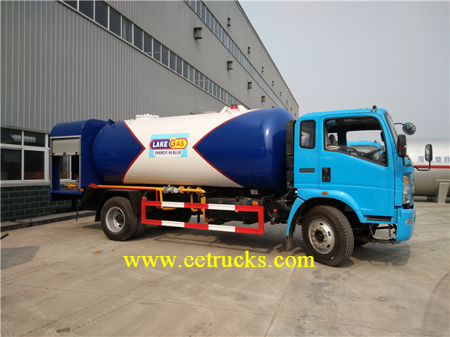 SINOTRUK LPG Filling Tankers