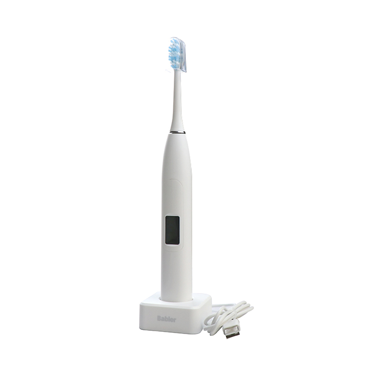 الصين مصنع الجملة فرشاة الأسنان الكهربائية القابلة لإعادة الشحن غرامة الجودة فرشاة الأسنان الكهربائية عن طريق الفم