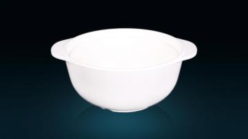 Round Soup Bowl with Handles