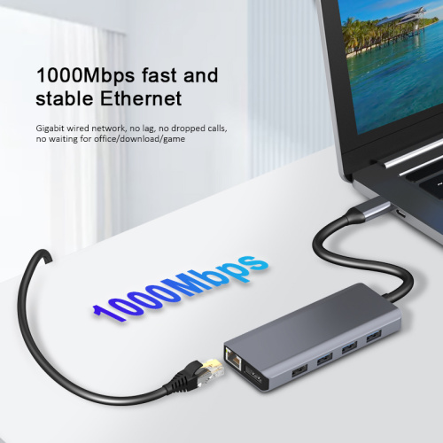10-in-1 USB-C Docking Station Dual Monitor