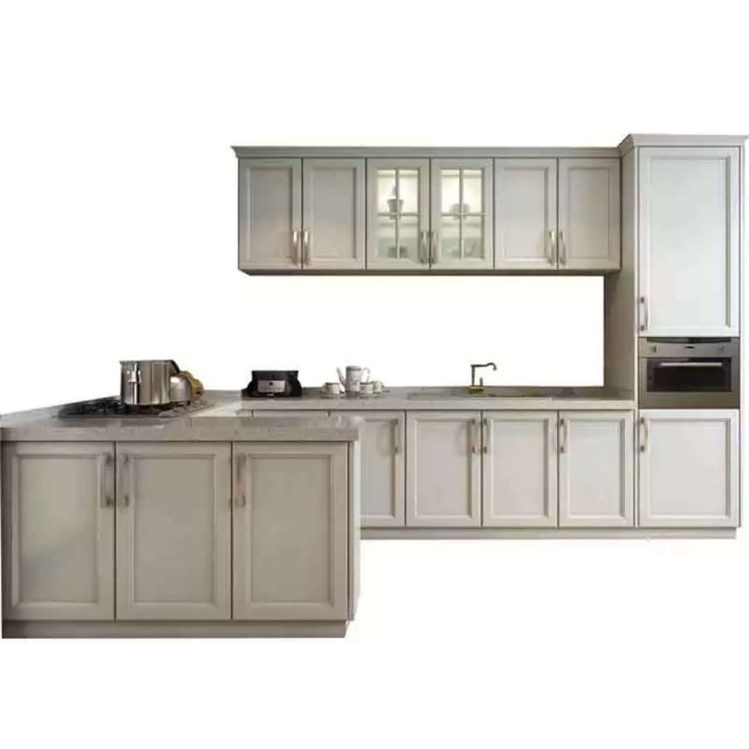 Chine Armoire De Cuisine Modulaire De Luxe Couleur Ivoire Fabricants