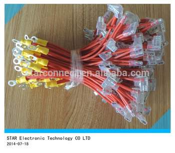 Auto connector terminal wire harness