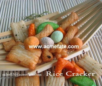 Hot product corn snacks food korean round rice cracker recipe