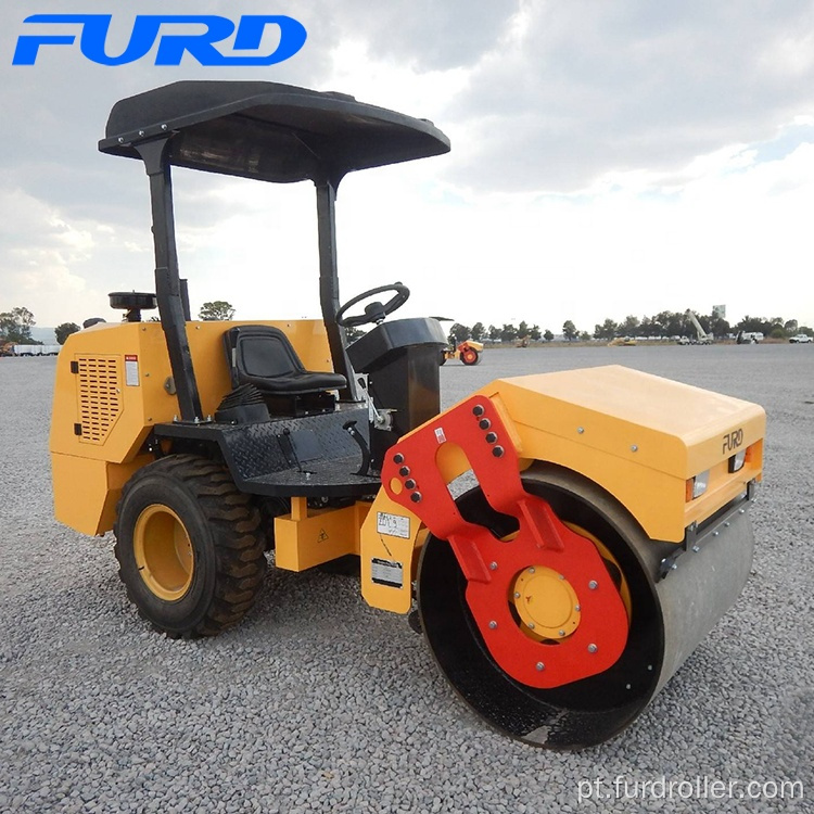 Compactador vibratório de cilindro único de 3 toneladas (FYL-D203)